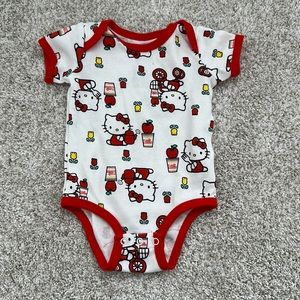 Hello kitty Cup noodles onesie